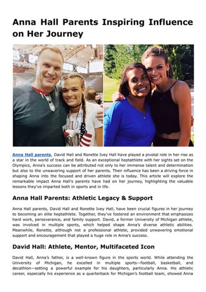 Discover The Inspiring Influence Of Her Parents