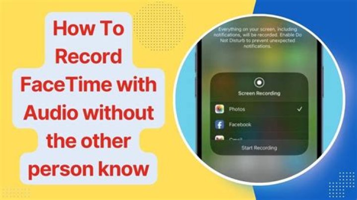 Unlocking The Mystery: Can You Record While On FaceTime?